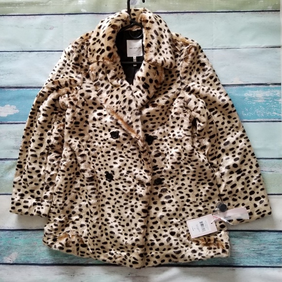 Avec Les Filles Leopard Oversize Car Coat NEW - Picture 6 of 8